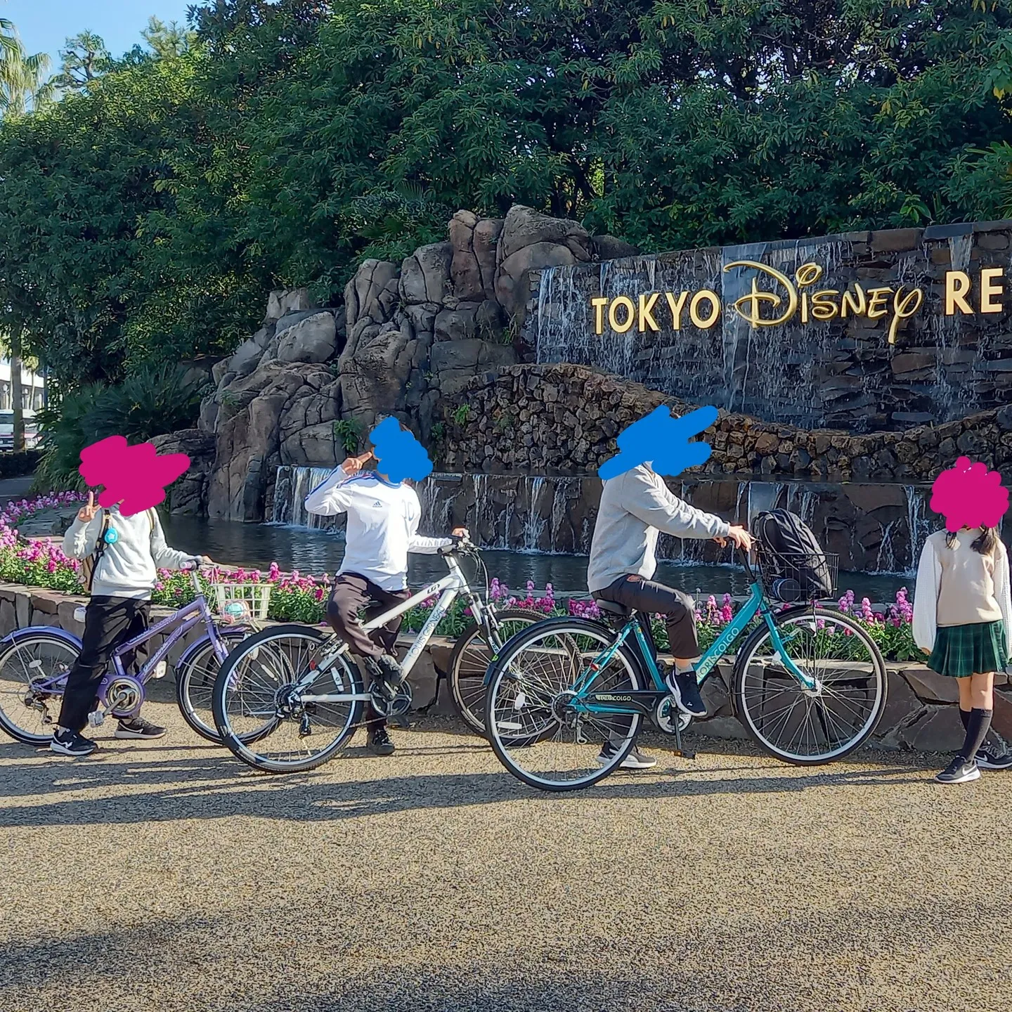 ディズニーサイクリング🚴