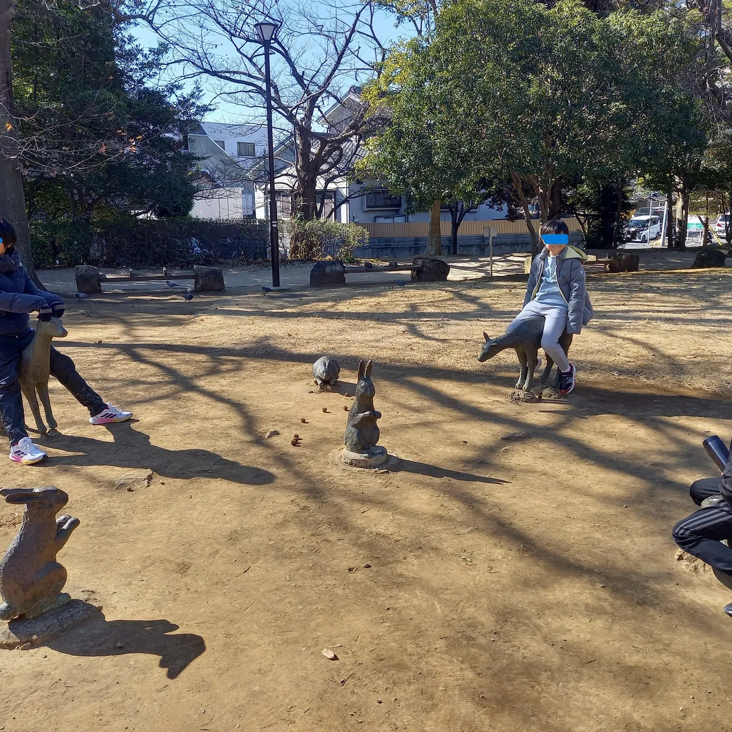 みんなで行けば、寒くない🌞